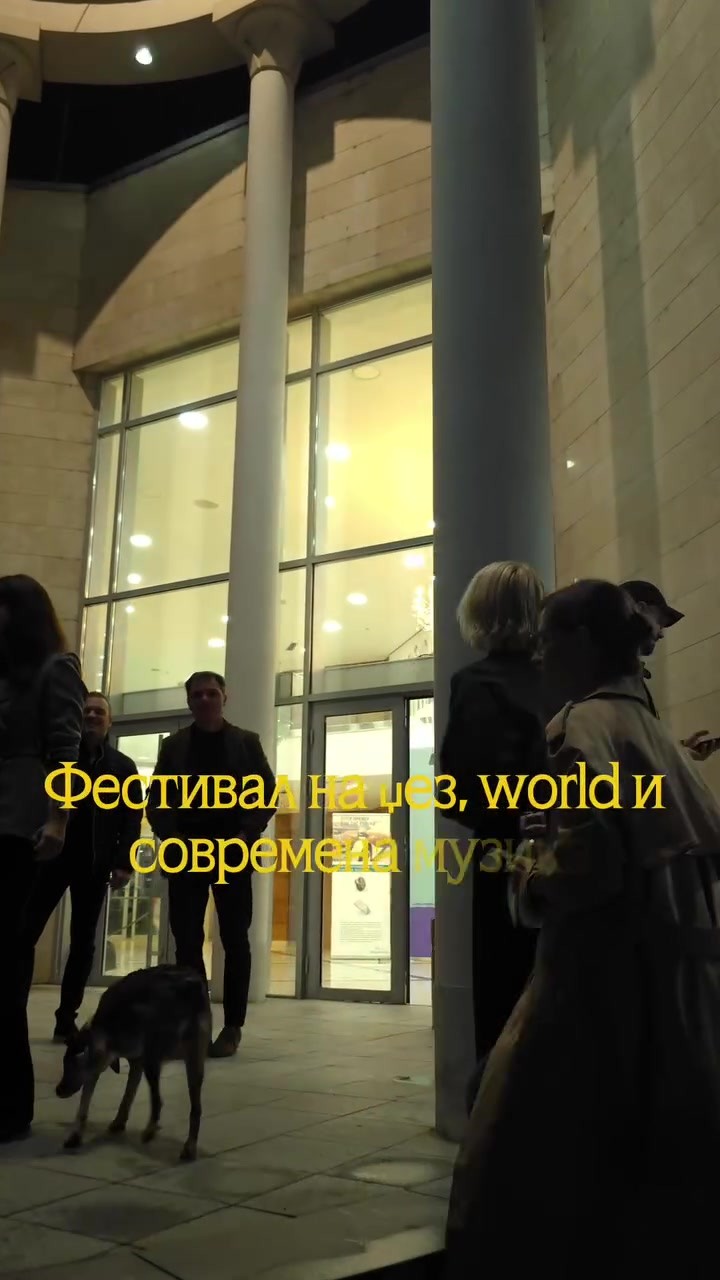 Next to Silence: Публиката пред театарот пред концертот